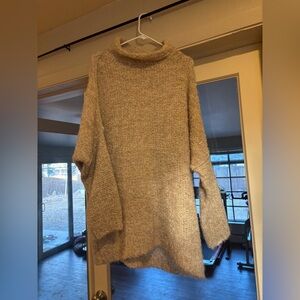 Cozy Free People Alpaca Sweater Size Large